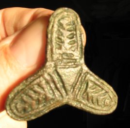 viking trefoil brooch