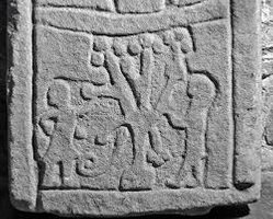 DAcre church viking cross fragment 